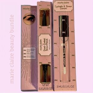 NWT NIB MARIE CLAIRE EYELASH & BROW 2 PC BEAUTY BUNDLE